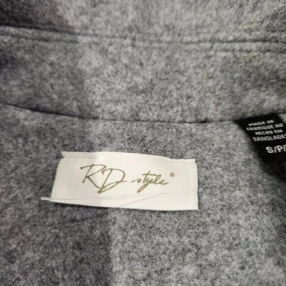 RD Style Fiora Grey Peacoat in Grey New With Tags Women's - Picture 16 of 16